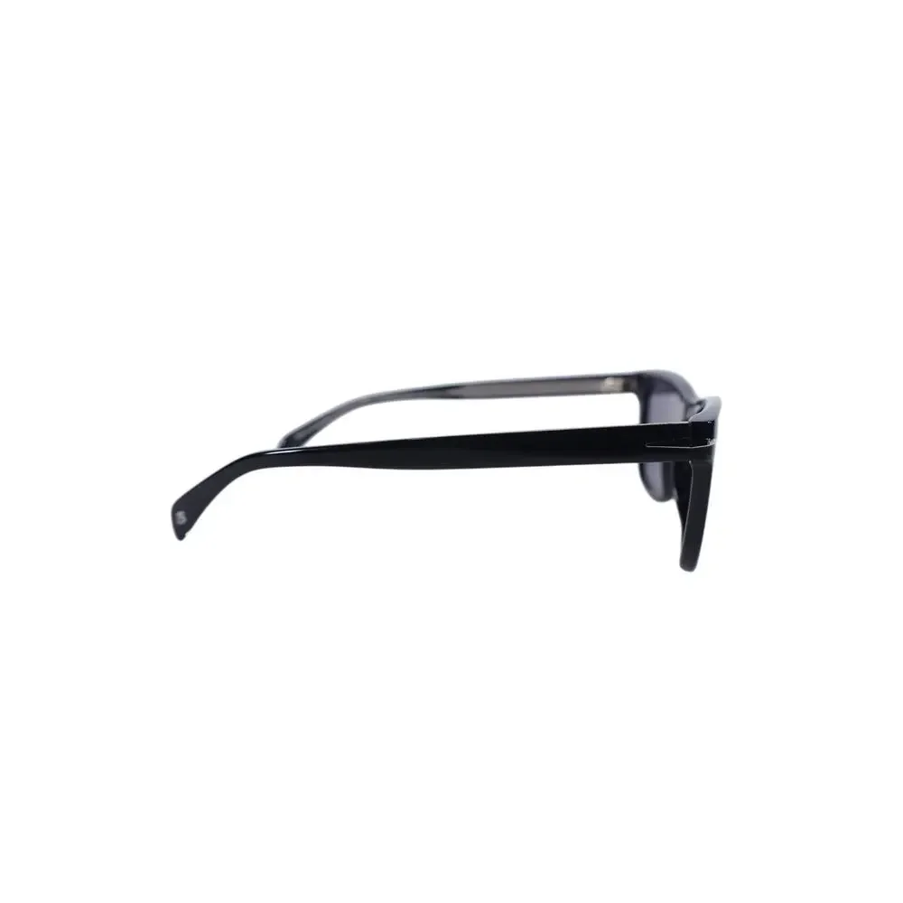 David Beckham Men's Square Polarized Sunglasses - Black / Grey - NWT